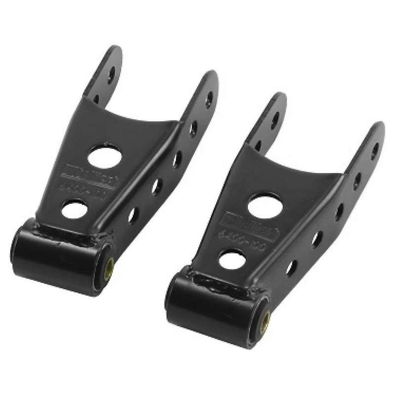 1 Pair of BEL6400 Rear Lowering Shackle Bracket Kit for and with 2inch Drop