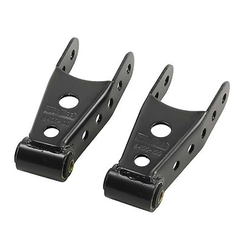 1 Pair of BEL6400 Rear Lowering Shackle Bracket Kit for and with 2inch Drop