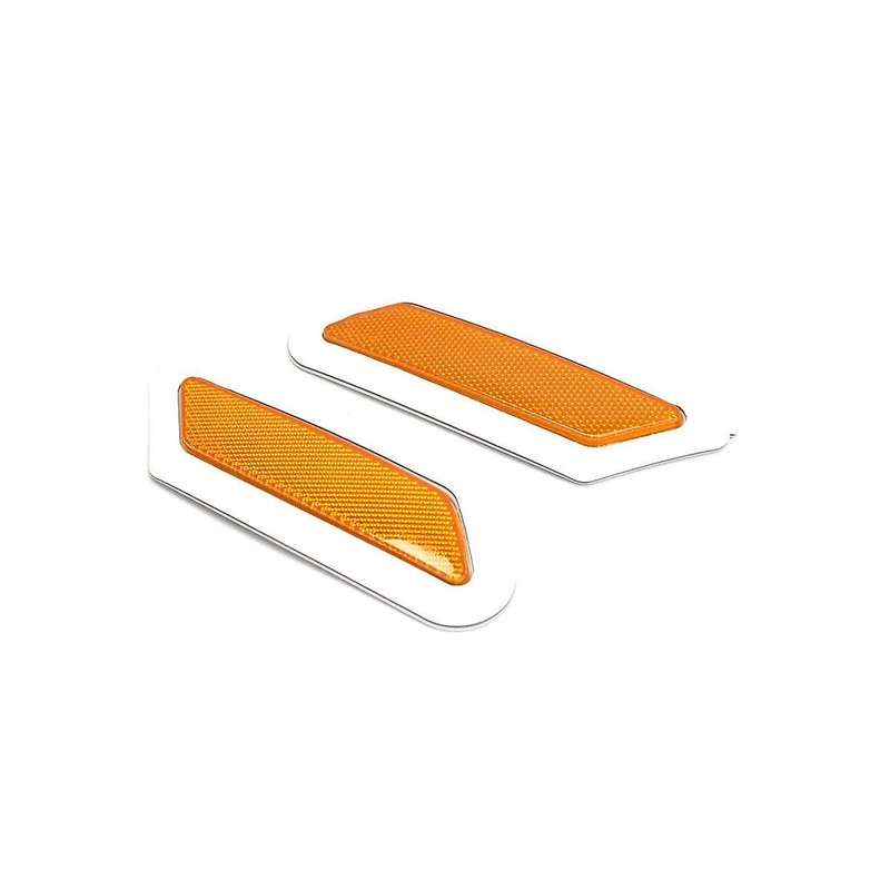 1 Pair Of Front Bumper Side Marker Lights Yellow Fits for Q5 Sq5 2018-2020 80a945071 80a945072