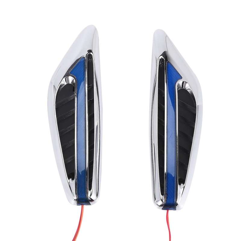 1 Pair of DC12V Automobile Leaf Leaf Turn Signal, LED Modified Side Light Marking Turn Signal Light,