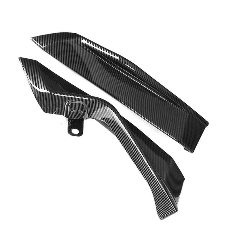1 Pair of Carbon Fiber Car Rear Spoilers Rear Corner Protectors for 13-18 Decorative Modification P