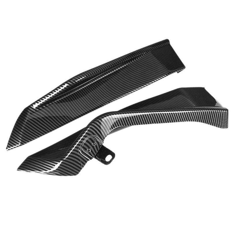 1 Pair of Carbon Fiber Car Rear Spoilers Rear Corner Protectors for 13-18 Decorative Modification P
