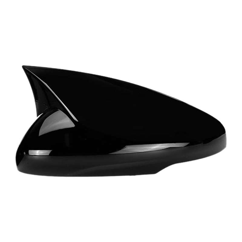 1 Pair of Gloss Black Rearview Mirror Housings for Electric Vehicle Mach-E 2021-2022 Horn Cover Modi