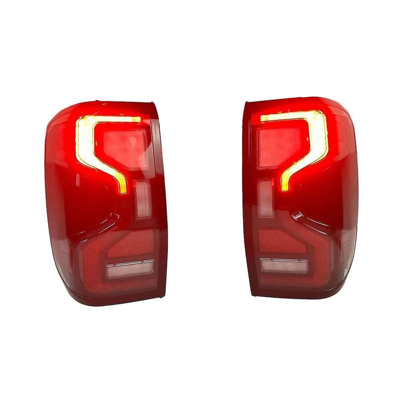 1 Pair Pickup Truck LED Tail Lights Tail Lamps Turn Signal Fog Lamp LED Taillight for T9 2022 2023