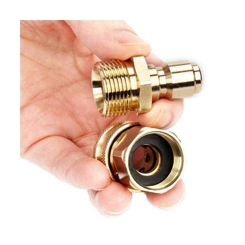 1 Pair of M22 Adapter Quick Connector Outlet Quick Reducer Joint of High-Pressure Cleaning Machine