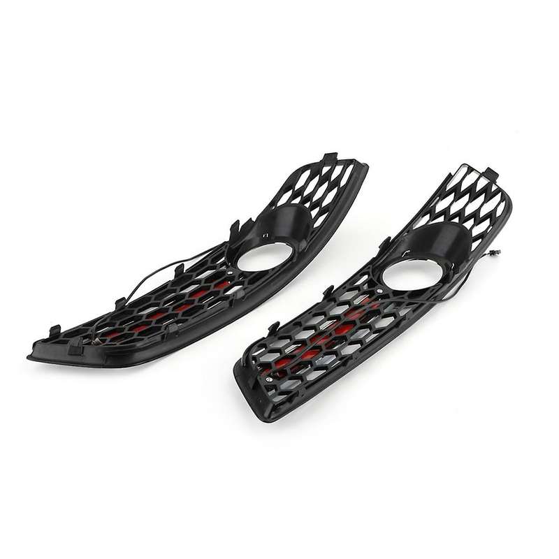 1 Pair of LED Daytime Running Lights Fog Light Frame Grille for A3 S3 RS3 Sports 07-12 Modification