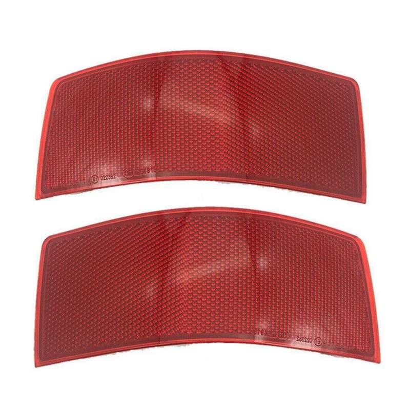 1 Pair Rear Bumper Reflector Light 2048200174 2048200274 for -Class GLK350 2010 -2012