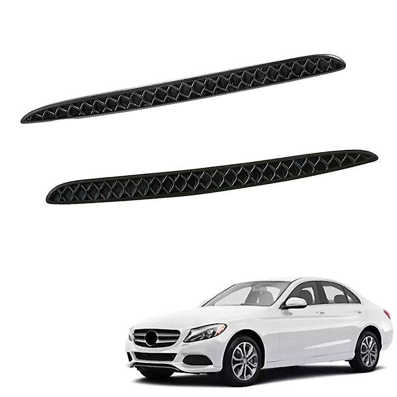 1 Pair Rear Bumper L+R Side Cover Cap Honeycomb Grill 2058850053 2058850153 for Mercedes-Benz C63 W2