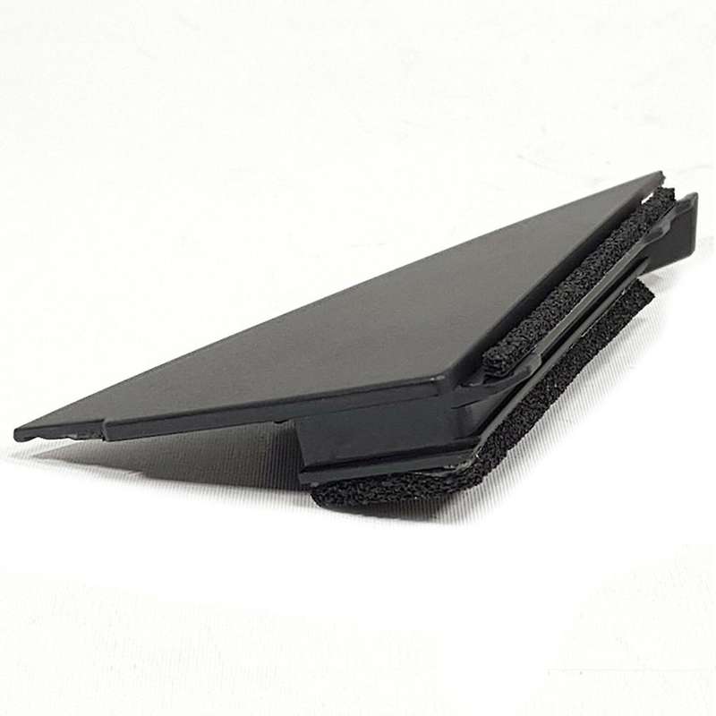 1 Pair Rear Door Triangle Garnish Cover Panel Rear Window Plate Trim Cap for I30 2008-11 838302L000