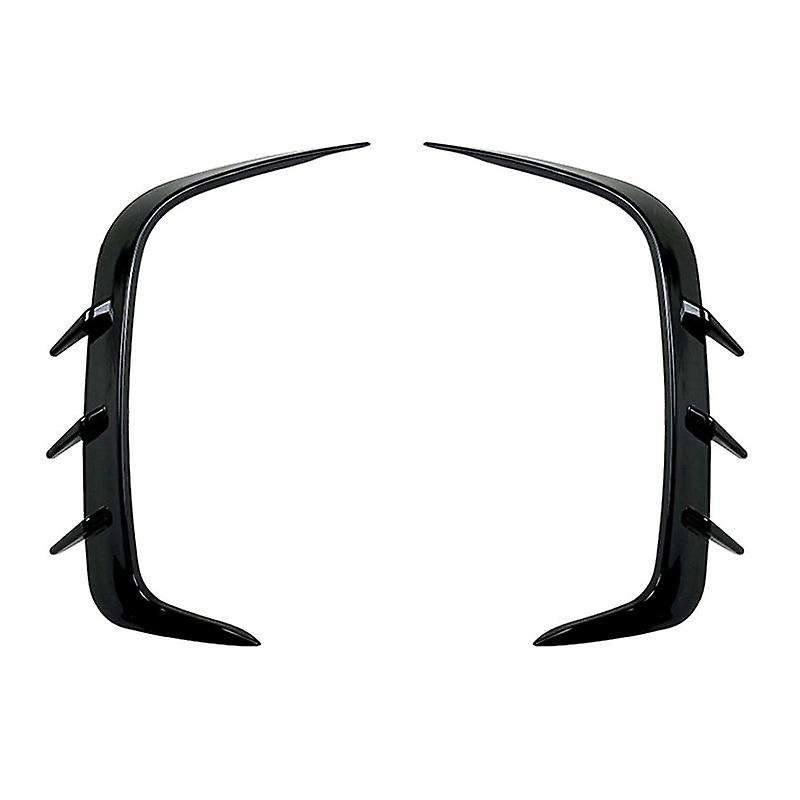 1 Pair Rear Bumper Spoiler Cover Side Canard for - 4 Series G22 G23 425i 430i M440i