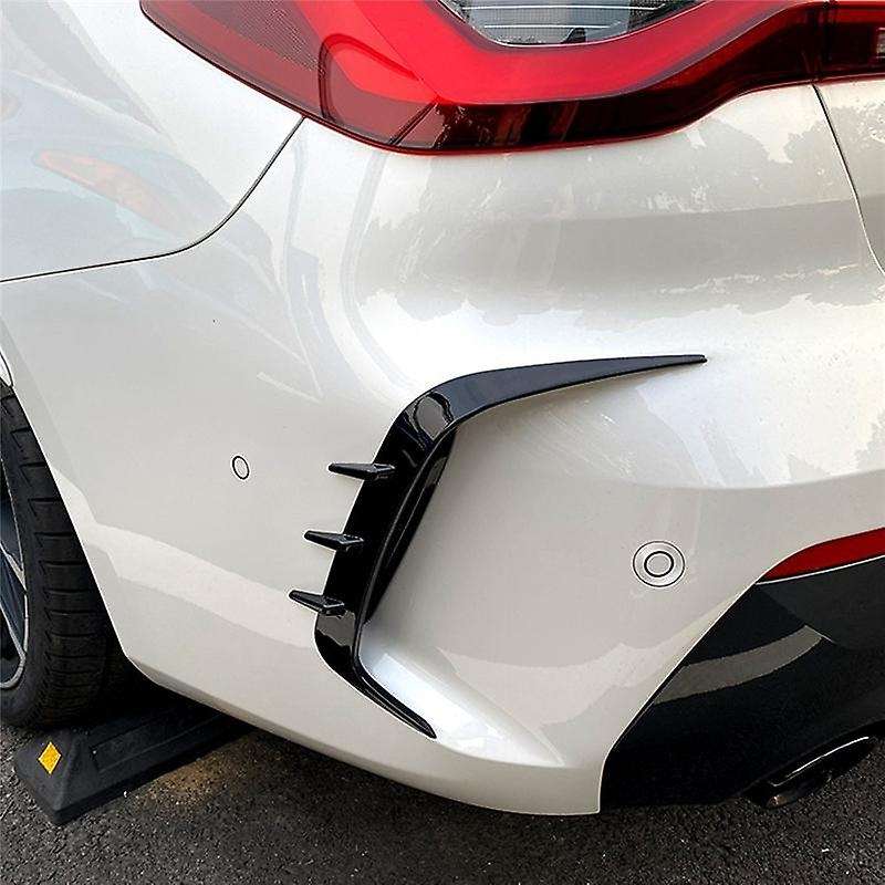 1 Pair Rear Bumper Spoiler Cover Side Canard for - 4 Series G22 G23 425i 430i M440i