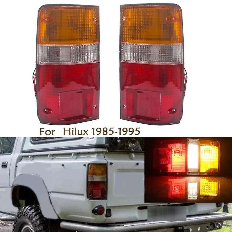 1 Pair Rear Tail Light Brake Light Warning Fog Lamp for MK3 LN RN Pickup 1989-1995 81550-89163 81560