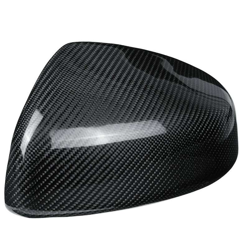 1 Pair Rearview Mirror Cover Carbon Fiber Side Mirror Caps for 370Z Z34 2009-2019