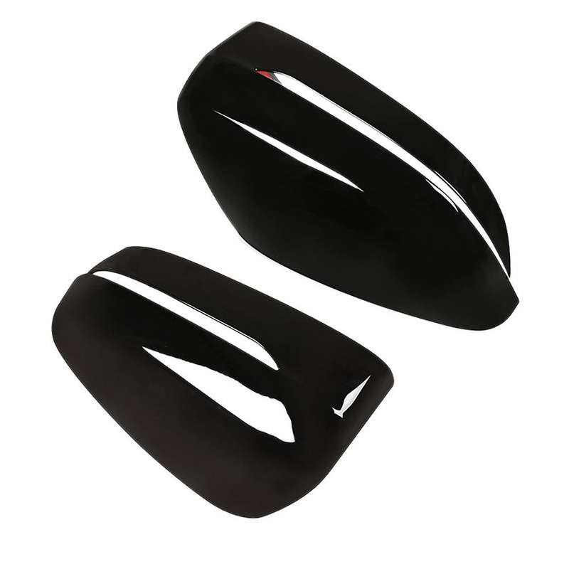 1 Pair Rearview Mirror Cover ABS Side Wing Mirror Caps for 5 Series 2018-2019