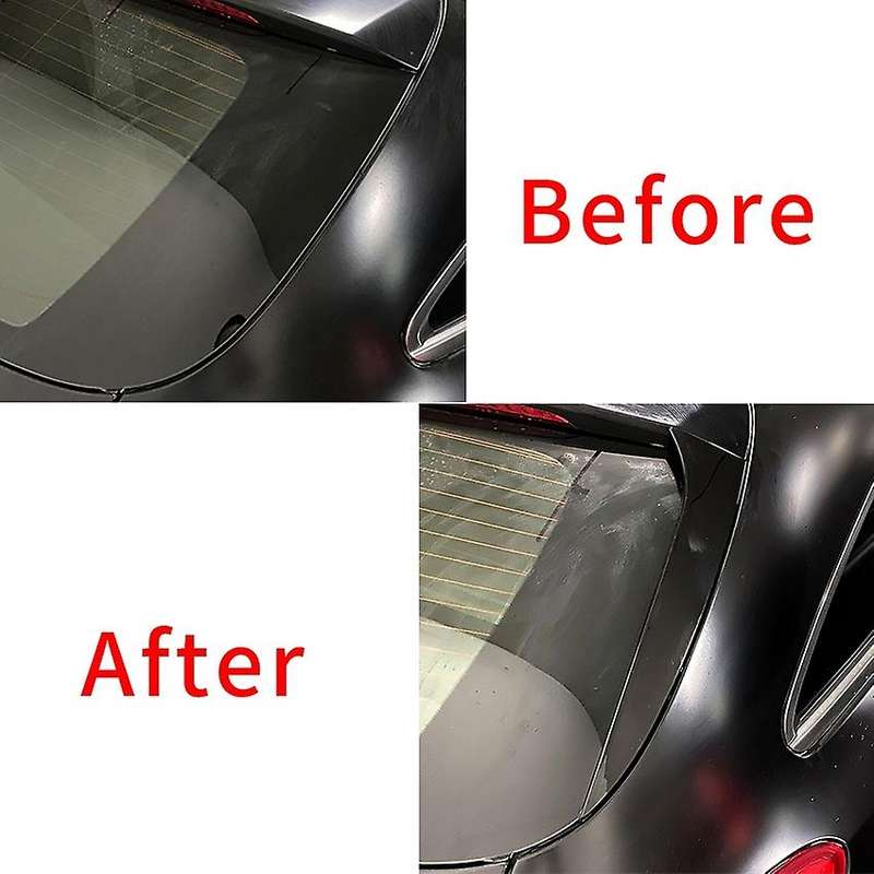 1 Pair Rear Window Spoiler Side Wing Cover Trim Canards Splitter for -Class 63 C218 Brake