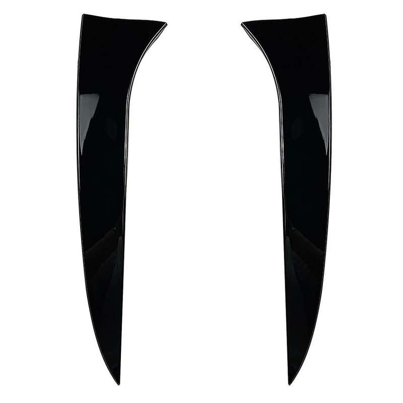 1 Pair Rear Window Spoiler Side Wing Cover Trim Canards Splitter for -Class 63 C218 Brake