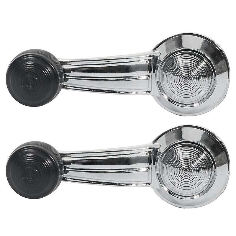 1 Pair Set Chrome Door Window Crank Handle for Olds 1732326 20348200