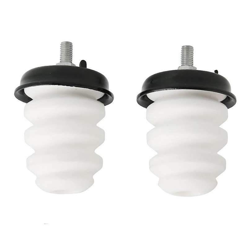 1 Pair Rubber Rear Frame Leaf Spring Bumper Bump Stop for 99-07 1500 15712438