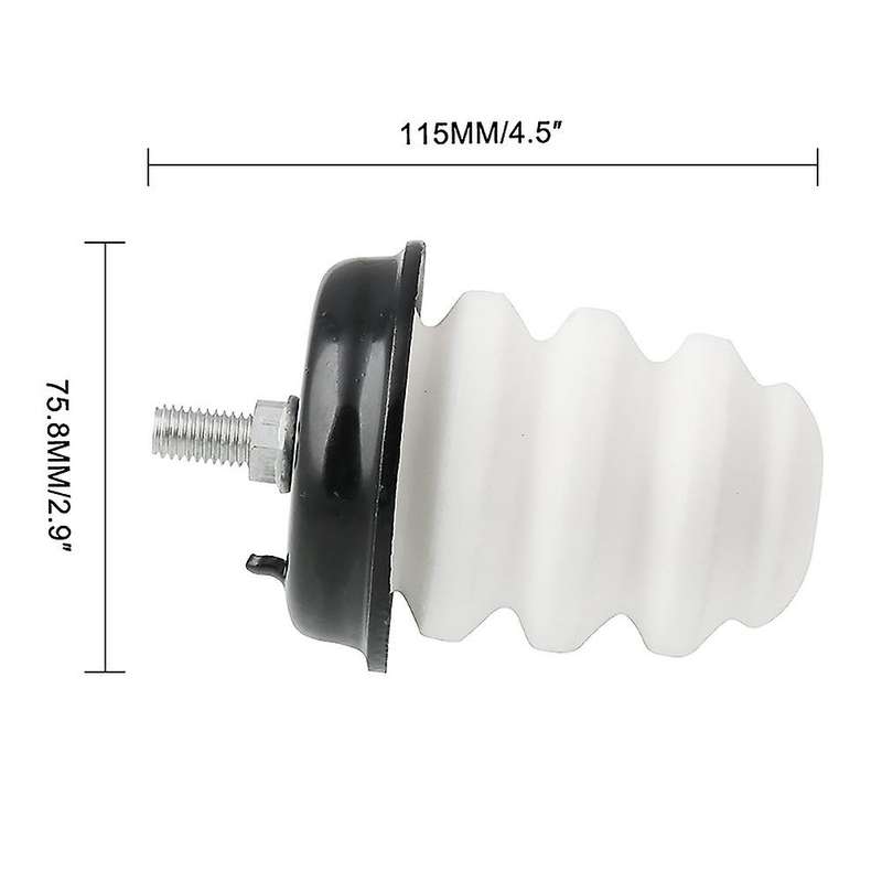 1 Pair Rubber Rear Frame Leaf Spring Bumper Bump Stop for 99-07 1500 15712438