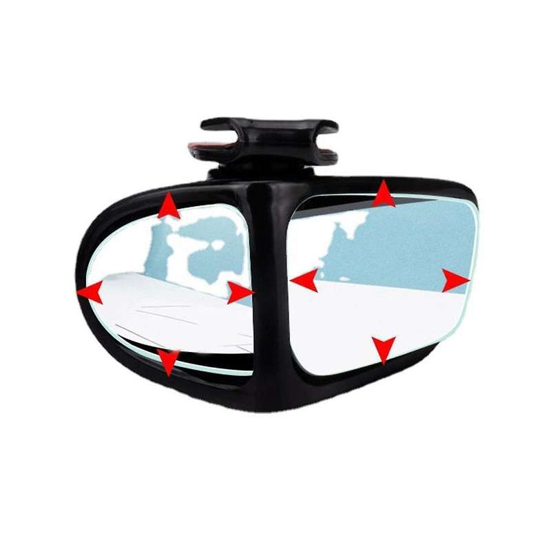 1 Pair Side Mirror Blind Spot Wide Angle Mirror Reversing Mirror Rear View Mirror Car Exterior Wing