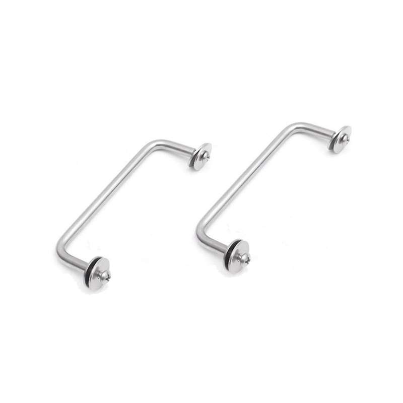 1 Pair Scuba Diving SS316 Rail Sidemount Plate BCD Hanging Board Handle Diving Equipment