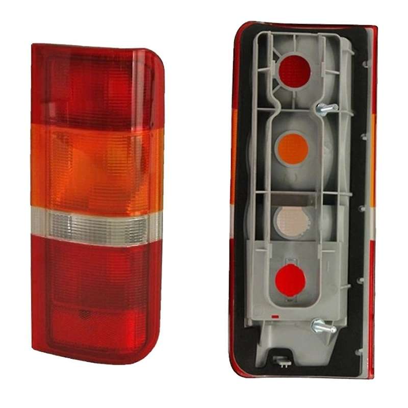1 Pair Taillight Cover Tail Light Lens for Transit Fiesta Courier AM90VB13405ABD AM90VB13404ABD