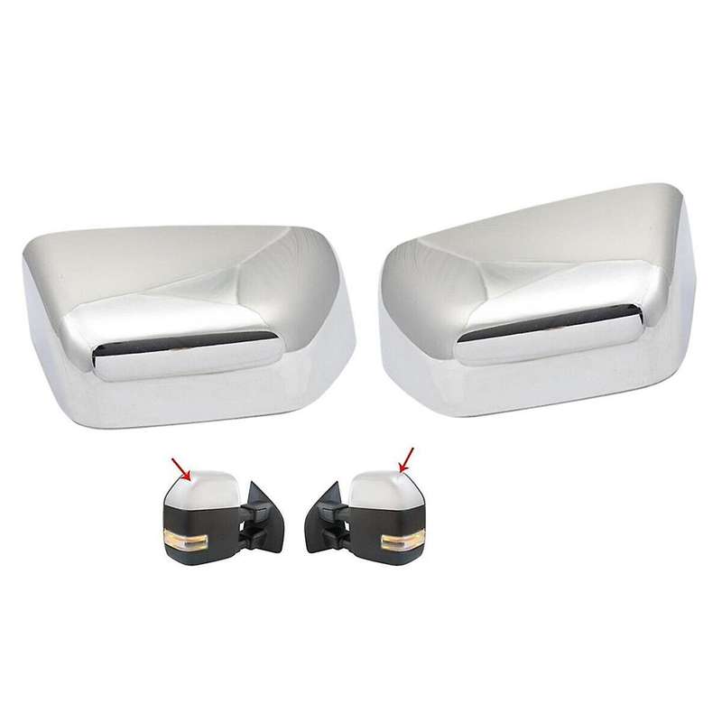 1 Pair Tow Mirror Cap Cover Set LH & RH Sides HC3Z-17D742-CA HC3Z-17D743-CA for Super Duty F250 F350