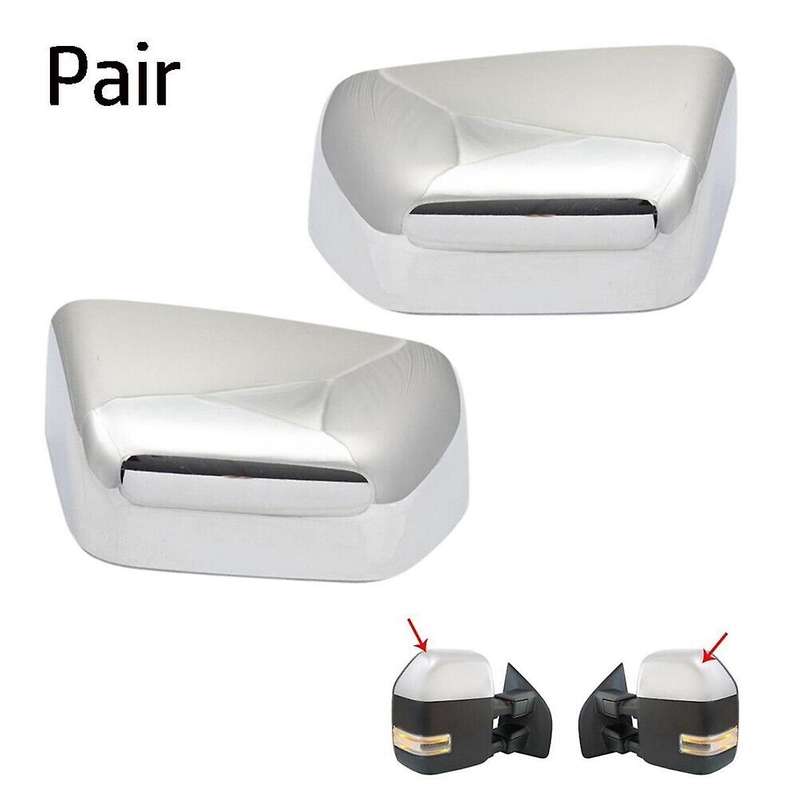 1 Pair Tow Mirror Cap Cover Set LH & RH Sides HC3Z-17D742-CA HC3Z-17D743-CA for Super Duty F250 F350