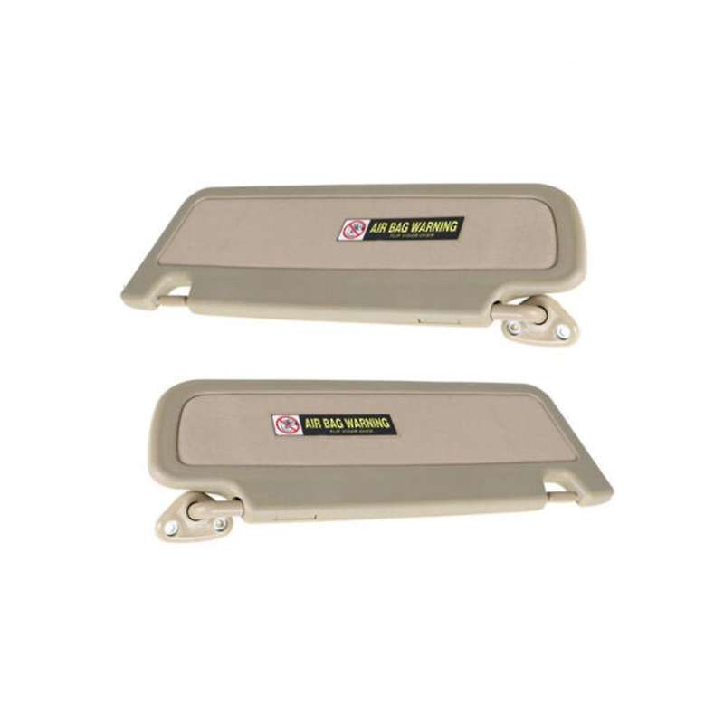 1 Pair Visor Sunvisor Block Shade No Light for 2006-2008 Beige 83280--01zf 83230--a01zc