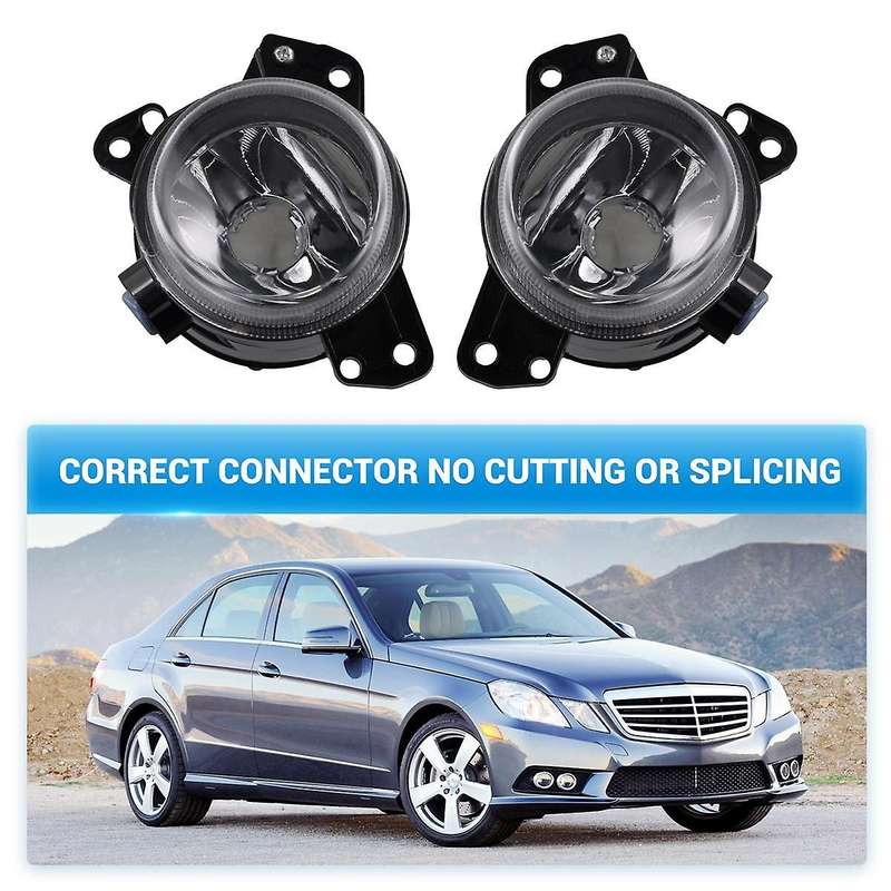 1 Pairs Fog Light Lamp with Bulb for E S R CLASS A2128201056 A2128200956