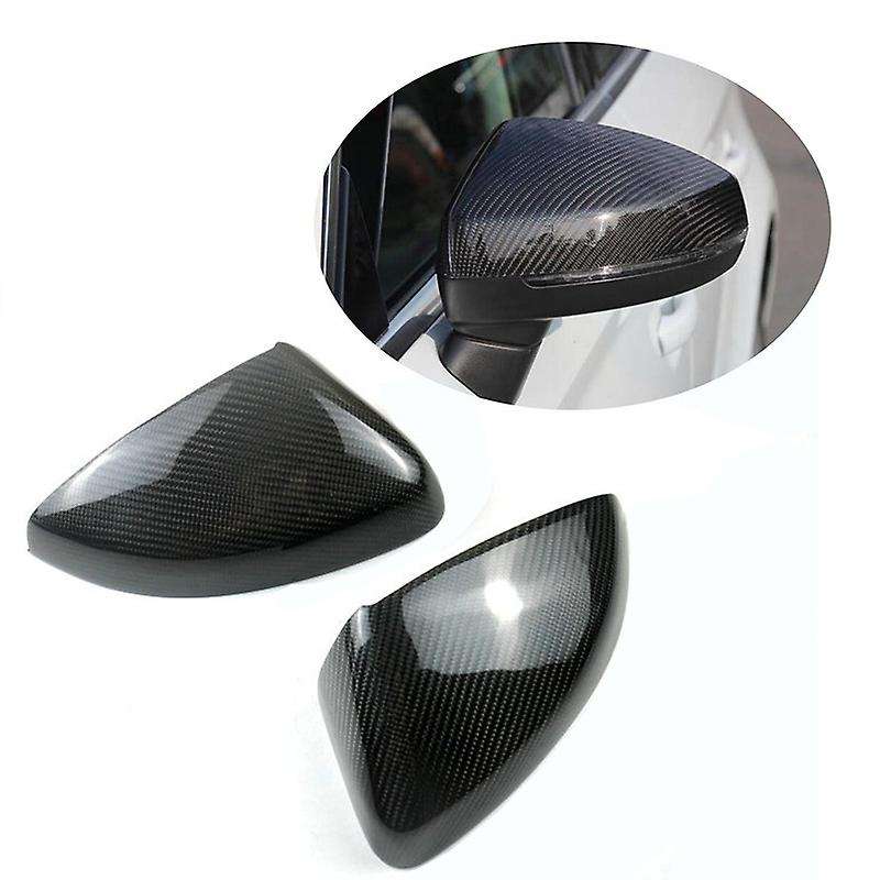 1 Pair Wing Rearview Side Mirror Cover Cap without Assist for - A3 S3 RS3 2014-2019