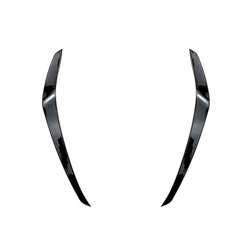 1 Paircar Front Bumper Spoiler Splitter Cover Fog Light Canard Trim for Golf 7 Golf Mk7 2013-2016 Do