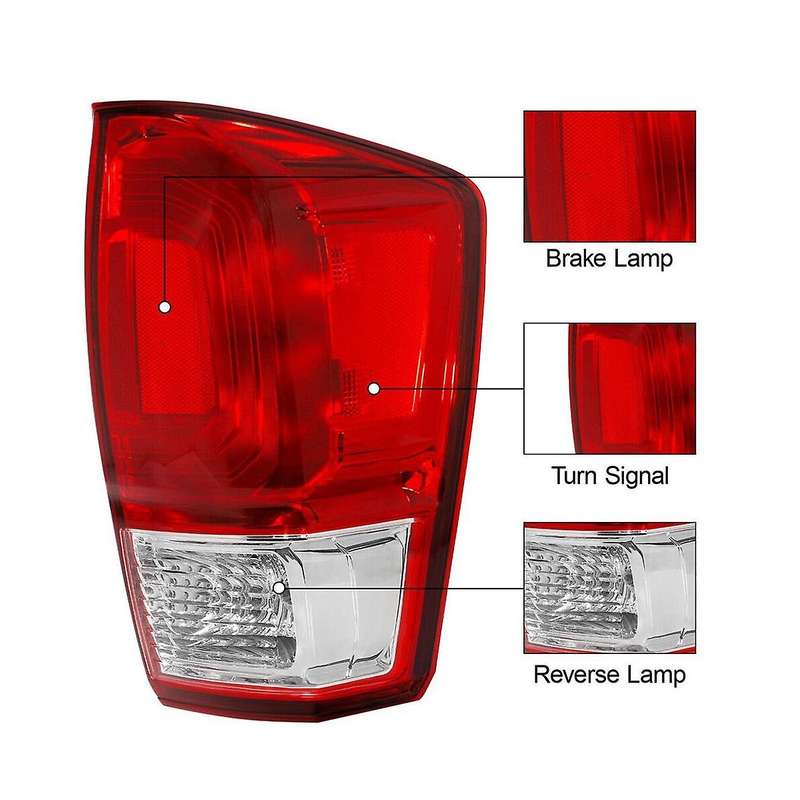 1 PC Car Halogen Tail Lamp Assembly RH for 2.7L 3.5L 2016-2017 Rear Brake Light 8155004170 TO280119