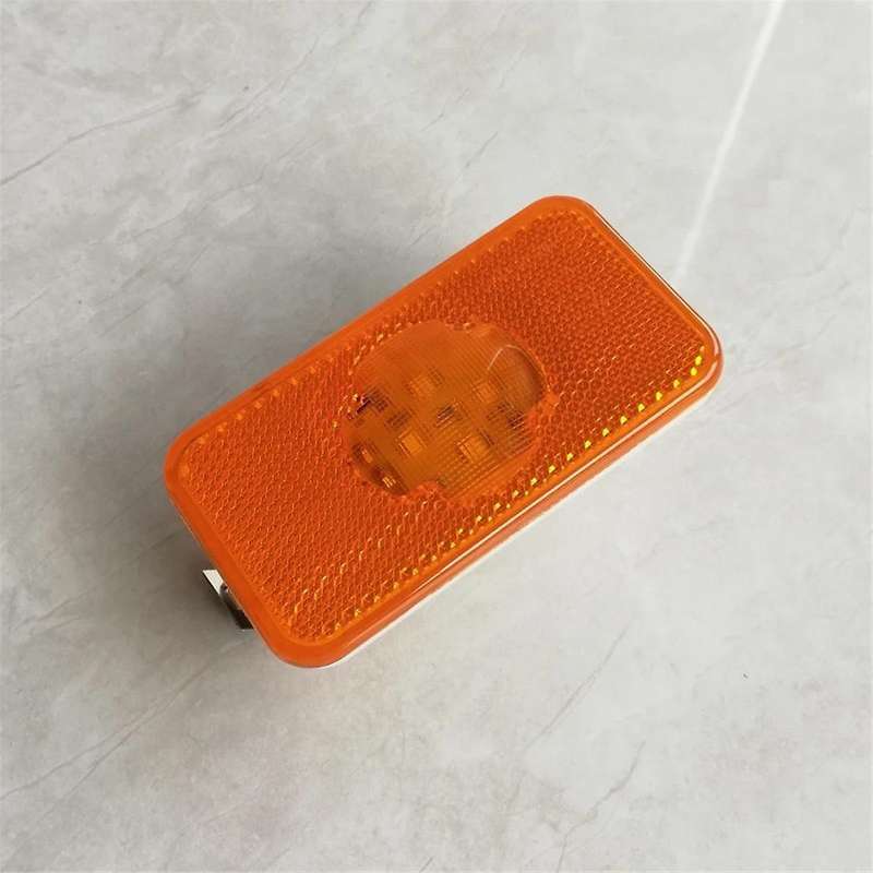 1 Pcs 24V LED Side Marker Truck Signal Side Lights for FM FL Truck Lights Amber 20789440 Truck Acces