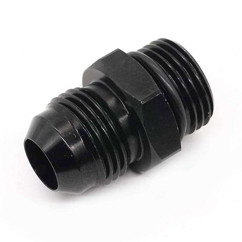 1 Pcs -8 O-Ring AN8 8AN to AN8 8AN Male Adapter Fitting-Black