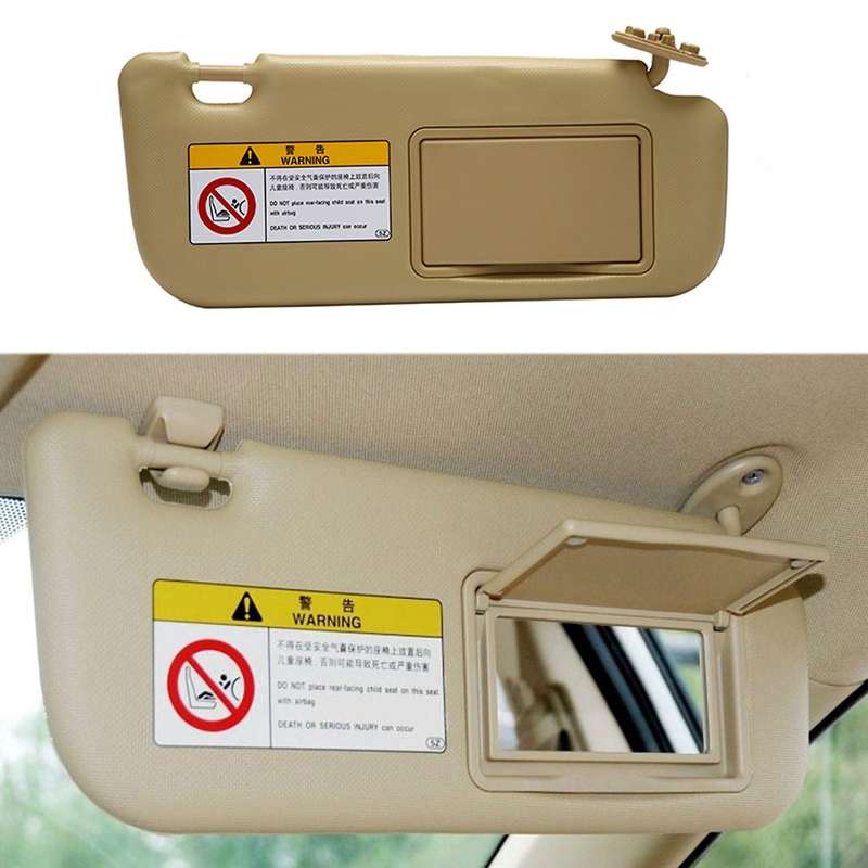 1 Pcs Car Replacement Visor Passenger Side Sun Visor for / Hybrid