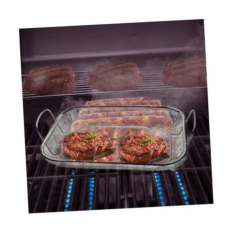 1 Pcs Deep Fry Basket Stainless Steel Frying Basket Frying Pan Non-stick French Fries Basket Baking