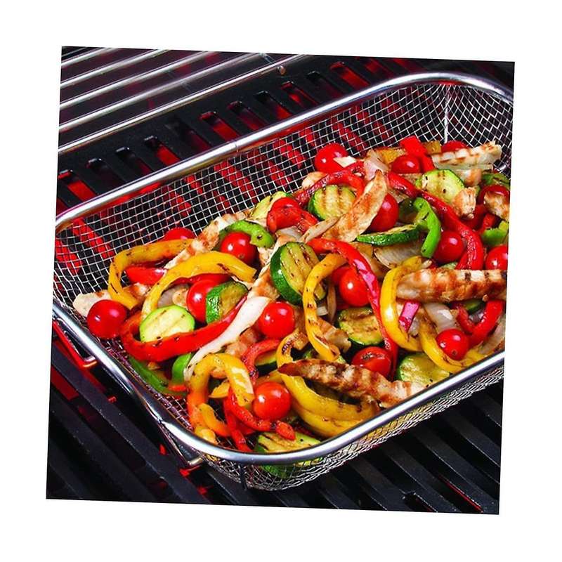 1 Pcs Deep Fry Basket Stainless Steel Frying Basket Frying Pan Non-stick French Fries Basket Baking