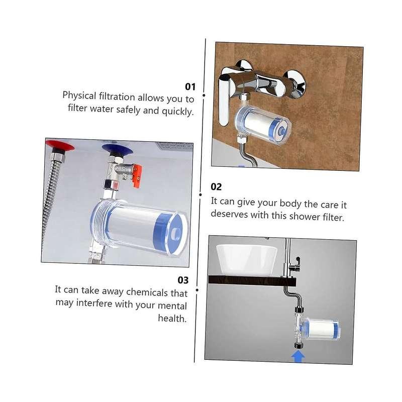 1 Pcs Filter Water Filter for Washing Machine Showerhead Filter Bath Household Water Purifier Toilet