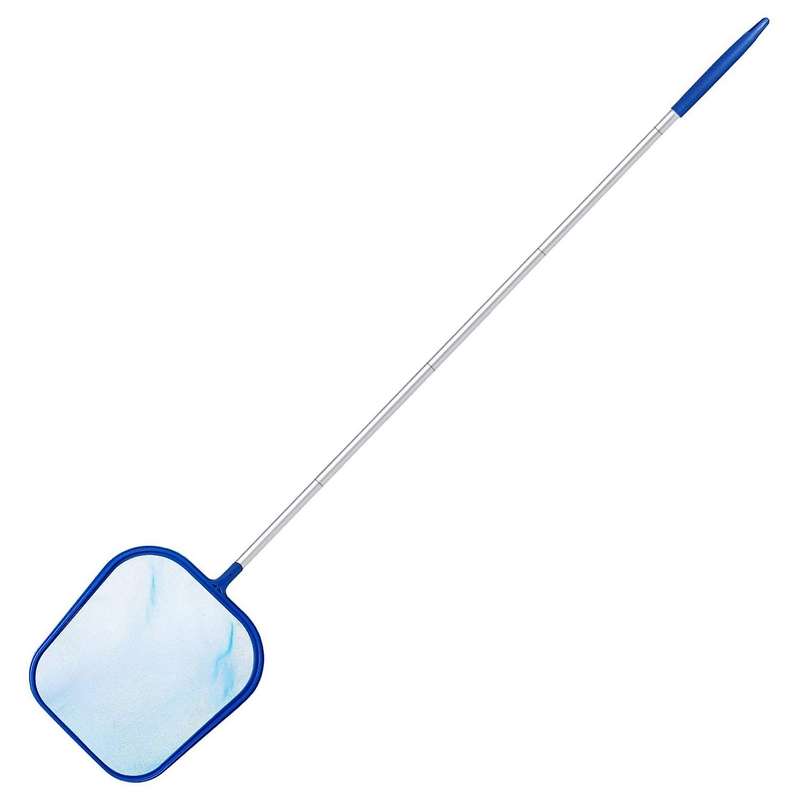 1 Pcs Leaf Skimmer Rake Net Fold Fine Mesh Pool Skimmer Net Remove All Debris Aquarium Cleaning Tool