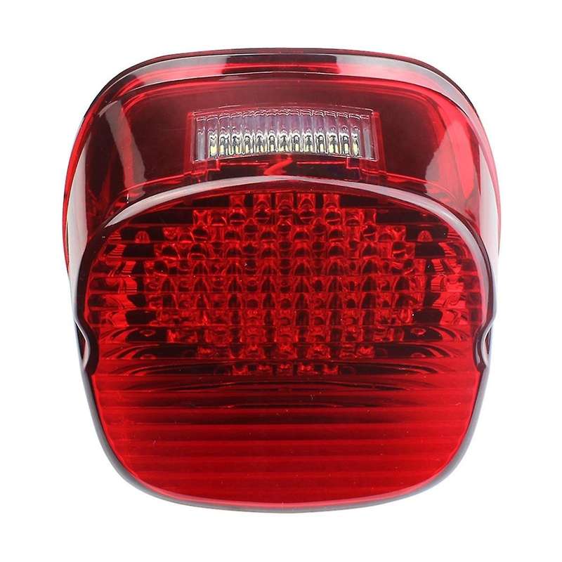 1 Pcs Motorcycle Modified Red Rear Tail Light LED Brake Light for Motorcycles with Strong Penetratin
