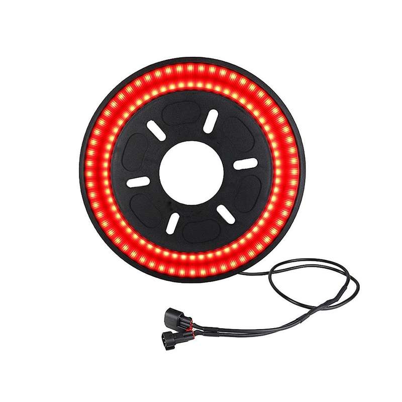 1 Pcs Rear Spare Tire Light Third Brake Light Brake Warning Light for 21-23 Modification