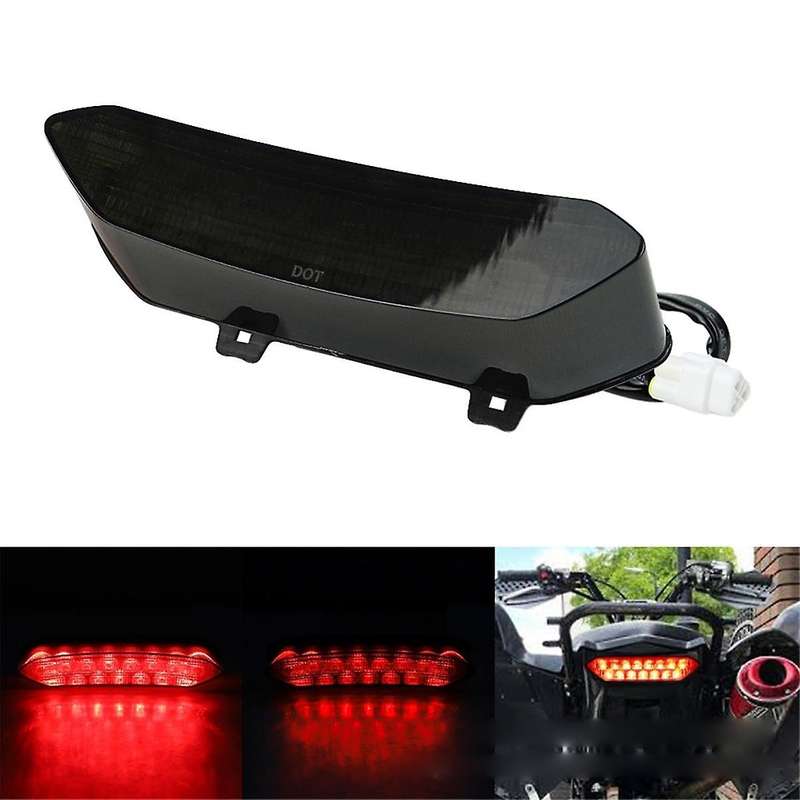 1 Pcs White Motorcycle LED Brake Tail Light for 700 YFZ450R Motorcycle Accessories