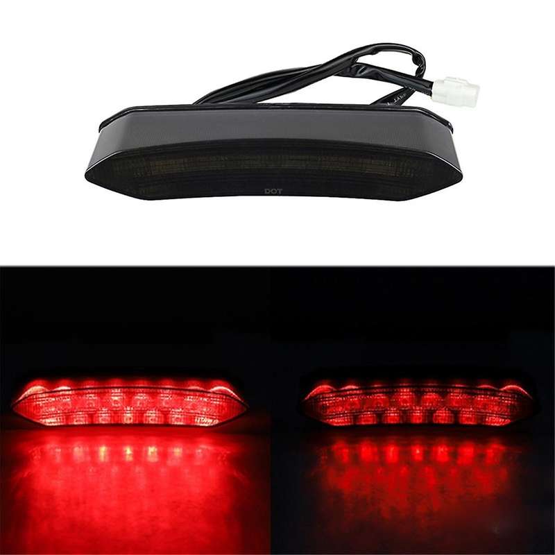 1 Pcs White Motorcycle LED Brake Tail Light for 700 YFZ450R Motorcycle Accessories