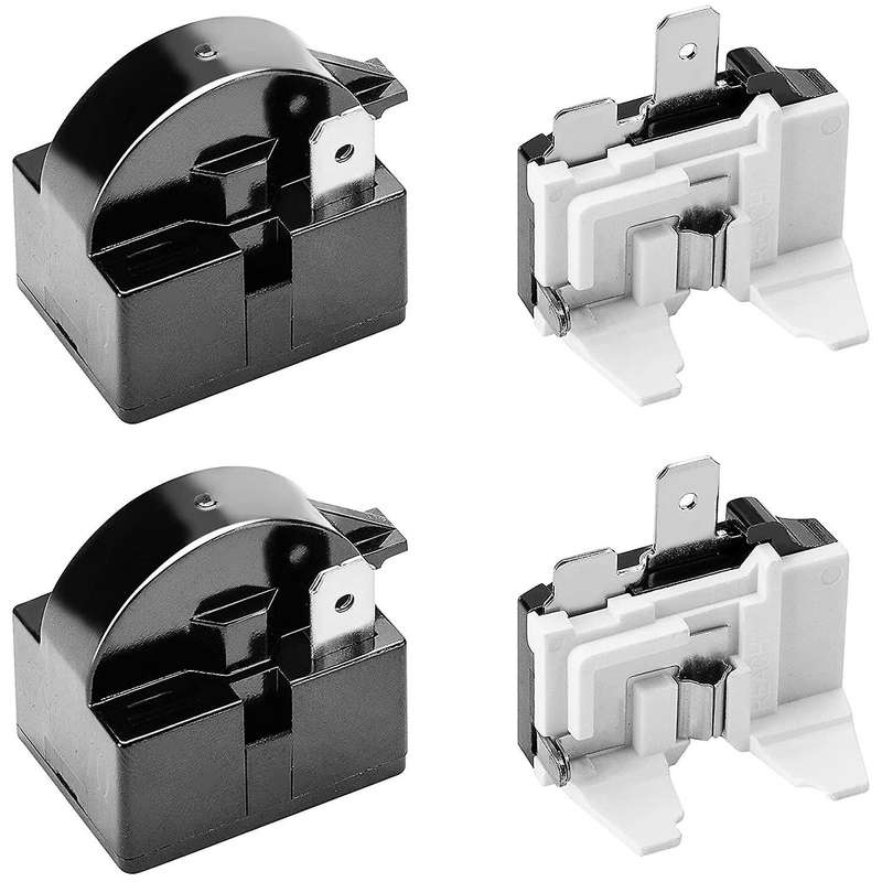 1 Pin Qp2-4.7 Ptc Relay,1 Pin Refrigerator Relay and 6750c-0005p Refrigerator Overload Protector