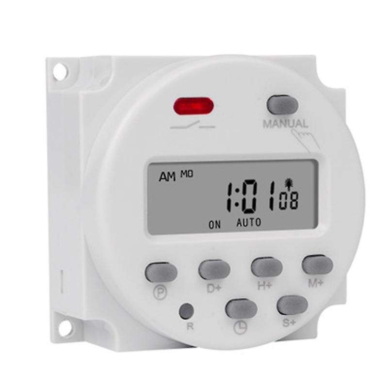 1 Second Interval 12v Digital Lcd Timer Switch 7 Days Weekly Programmable Time Relay Programmer Cn