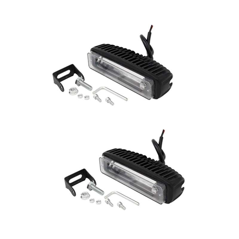 1 Set 4 Inch 30w Led Forklift Truck Car Warning Lamp Safety Working Light Bar Warehouse Danger Area