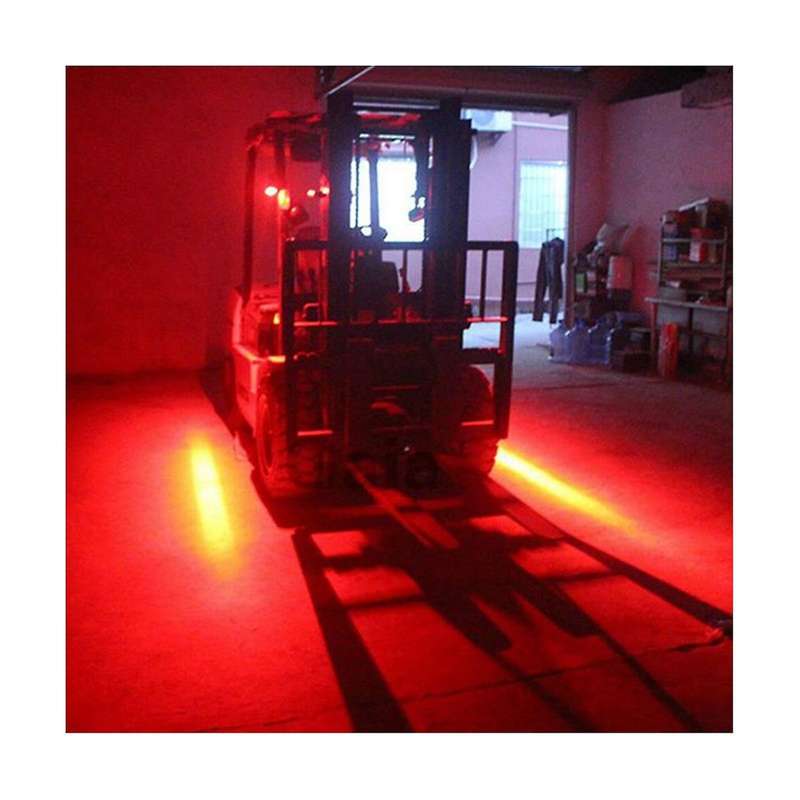 1 Set 4 Inch 30w Led Forklift Truck Car Warning Lamp Safety Working Light Bar Warehouse Danger Area