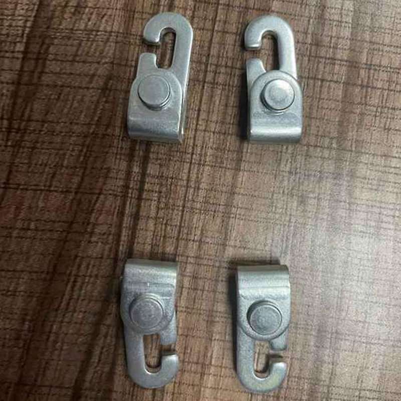 1 Set Automatic Lock Hook Self-Locking Knot Easy Tighten Rope Kit for Camping Tent Accessories 4Pcs