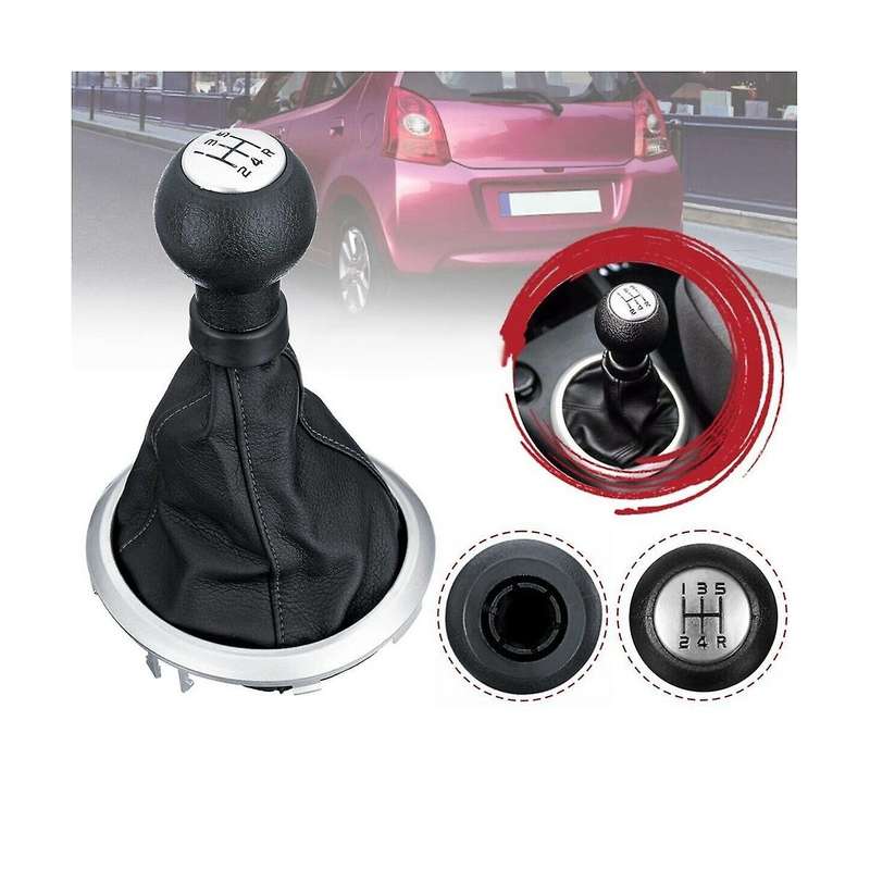 1 Set 5 Speed Car Gear Shift Knob Lever Dust Cover for Swift Sx4 Alto
